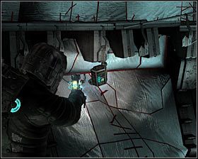 Podleć teraz do centralnego obiektu będącego centryfugą #1, a powinieneś zauważyć, iż brakuje kilku elementów, dzięki którym można byłoby sfinalizować naprawy - Rozdział 10 (3) | Opis przejścia gry Dead Space 2 - Dead Space 2 - poradnik do gry