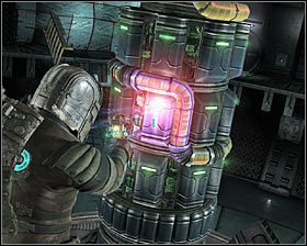 Cztery powyższe screeny prezentują właściwe miejsca wpasowania znalezionych elementów #1 #2 #3 #4 - Rozdział 10 (3) | Opis przejścia gry Dead Space 2 - Dead Space 2 - poradnik do gry