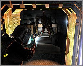 Musisz bronić się tak długo aż wszystkie potwory zostaną zlikwidowane, a procedura dekontaminacji dobiegnie końca #1 - Rozdział 10 (3) | Opis przejścia gry Dead Space 2 - Dead Space 2 - poradnik do gry