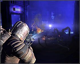 Także i tym razem czekają Cię walki, przy czym będą to jedynie normalne odmiany nekromorfów - Rozdział 10 (4) | Opis przejścia gry Dead Space 2 - Dead Space 2 - poradnik do gry