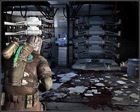 Możesz już otworzyć drzwi, przy których znajduje się zhakowany panel - Rozdział 10 (4) | Opis przejścia gry Dead Space 2 - Dead Space 2 - poradnik do gry
