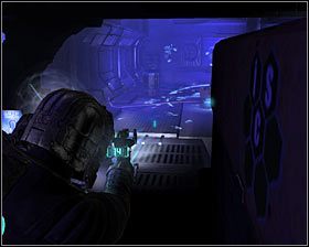 Rozejrzyj się tu za skrzynią i za stacją regeneracji stazy - Rozdział 10 (4) | Opis przejścia gry Dead Space 2 - Dead Space 2 - poradnik do gry