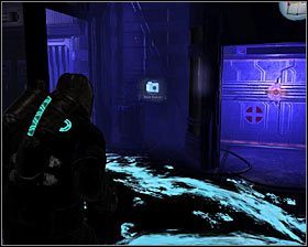 Zabierz po drodze jeden przedmiot, docierając po chwili do nowych drzwi - Rozdział 10 (5) | Opis przejścia gry Dead Space 2 - Dead Space 2 - poradnik do gry