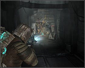 Dwukrotnie skręć teraz w lewo, odnajdując nowy standardowy przedmiot - Rozdział 11 (1) | Opis przejścia gry Dead Space 2 - Dead Space 2 - poradnik do gry