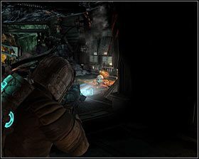 Pilnuj się w miejscu, w którym korytarz skręca w prawo, a to dlatego, że w pobliżu znajduje się nowy potwór Cyst - Rozdział 11 (1) | Opis przejścia gry Dead Space 2 - Dead Space 2 - poradnik do gry