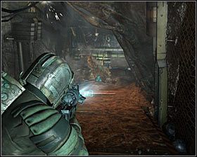 Rozejrzyj się za interaktywną skrzynią i standardowym obiektem - Rozdział 11 (1) | Opis przejścia gry Dead Space 2 - Dead Space 2 - poradnik do gry