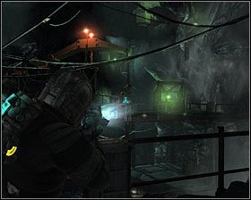 Zacznij od zlikwidowania pojedynczego Lurkera, który wskoczy na górny balkonik #1 - Rozdział 11 (1) | Opis przejścia gry Dead Space 2 - Dead Space 2 - poradnik do gry