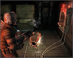 W celu kontynuowania misji zbadaj obszar na prawo od rampy, pod górną platformą, po której wcześniej chodziłeś #1 - Rozdział 11 (2) | Opis przejścia gry Dead Space 2 - Dead Space 2 - poradnik do gry