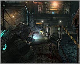 Przygotuj się, gdyż niedługo po włożeniu generatora do slotu w okolicy zaczną pojawiać się nowe potwory - Rozdział 11 (2) | Opis przejścia gry Dead Space 2 - Dead Space 2 - poradnik do gry