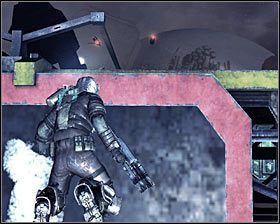 Zauważ, że bezpośrednio przed Tobą znajduje się nowy potwór Nest #1 - Rozdział 11 (2) | Opis przejścia gry Dead Space 2 - Dead Space 2 - poradnik do gry