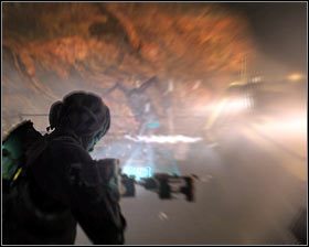 Zacznij od ustawienia się w jednym z narożników - Rozdział 12 (2) | Opis przejścia gry Dead Space 2 - Dead Space 2 - poradnik do gry