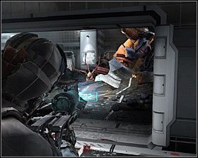 Oprócz zwinnych Slasherów musisz uważać na Pukery #1, nie dając się zbyt często trafiać i tym samym doprowadzać do znacznego spowolnienia ruchów Isaaca, oraz na podróżujące w grupach Lurkery #2 - Rozdział 13 (1) | Opis przejścia gry Dead Space 2 - Dead Space 2 - poradnik do gry