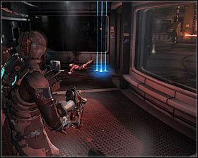 Zbliż się do pracujących urządzeń i zacznij od zlikwidowania pierwszego Crawlera #1 - Rozdział 13 (3) | Opis przejścia gry Dead Space 2 - Dead Space 2 - poradnik do gry