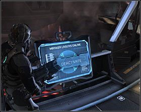 Możesz już skierować się do znajdującej się w tym pomieszczeniu windy towarowej #1 - Rozdział 13 (4) | Opis przejścia gry Dead Space 2 - Dead Space 2 - poradnik do gry