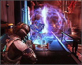 W nowym pomieszczeniu czekają Cię kolejne chaotyczne walki z przeciwnikami pojawiającymi się w losowej konfiguracji - Rozdział 13 (4) | Opis przejścia gry Dead Space 2 - Dead Space 2 - poradnik do gry