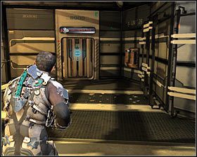 Po dotarciu w nowe miejsce podejdź do szklanej ściany #1, a będziesz świadkiem bardzo interesującej scenki przerywnikowej - Rozdział 13 (5) | Opis przejścia gry Dead Space 2 - Dead Space 2 - poradnik do gry