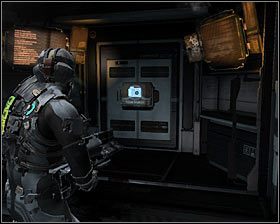 Po znalezieniu się w nowym korytarzu zbadaj obszar na prawo od siebie, a na ścianie odnajdziesz szafkę skrywającą Power Node #1 - Rozdział 14 (1) | Opis przejścia gry Dead Space 2 - Dead Space 2 - poradnik do gry