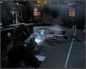 BIEGNIJ teraz szybko w stronę nowo odblokowanych prawych drzwi #1 - Rozdział 14 (2) | Opis przejścia gry Dead Space 2 - Dead Space 2 - poradnik do gry