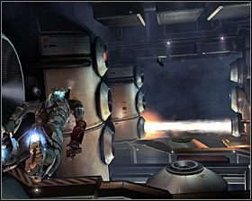 Podleć teraz do urządzeń wypuszczających wiązki energii - Rozdział 14 (3) | Opis przejścia gry Dead Space 2 - Dead Space 2 - poradnik do gry