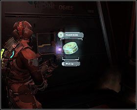 Wybierz teraz lewy korytarz #1, docierając po chwili do drzwi prowadzących do [Radiation Containment] - Rozdział 14 (3) | Opis przejścia gry Dead Space 2 - Dead Space 2 - poradnik do gry