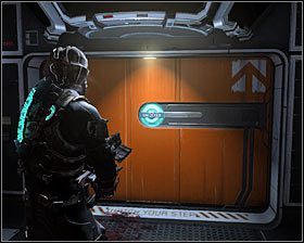 Na koniec udaj się do pokazanego na pierwszym screenie punktu zapisu stanu gry #1 - Rozdział 14 (3) | Opis przejścia gry Dead Space 2 - Dead Space 2 - poradnik do gry