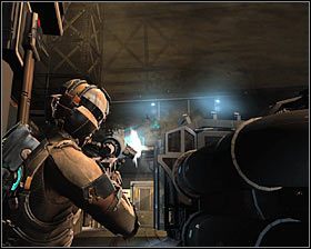 Po zlikwidowaniu wszystkich nekromorfów poświęć chwilę na zbadanie zawartości dwóch szafek zlokalizowanych po prawej stronie #1 - Rozdział 15 (1) | Opis przejścia gry Dead Space 2 - Dead Space 2 - poradnik do gry