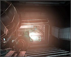 Także i w tym pomieszczeniu spotkasz potwory, przy czym oprócz Slasherów będą to również co najmniej dwa Pukery #1 - Rozdział 15 (1) | Opis przejścia gry Dead Space 2 - Dead Space 2 - poradnik do gry