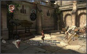 Pierwszą ze skrzyń znajdujemy w prawym rogu dziedzińca po prawej od głównej bramy - Rozdział 1 - Ker Paravel (1) | Opis przejścia Opowieści z Narnii Książę Kaspian - Opowieści z Narnii: Książę Kaspian - poradnik do gry