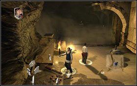 Blokujemy przepływ powietrza niszcząc stojącą kolumnę - Rozdział 2 - Ruiny Ker Paravel (1) | Opis przejścia - Opowieści z Narnii: Książę Kaspian - poradnik do gry