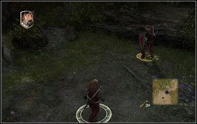 Schodzimy w dół i dochodzimy od kolejnego fragmentu z legowiskiem niedźwiedzia - Rozdział 2 - Ruiny Ker Paravel (3) | Opis przejścia - Opowieści z Narnii: Książę Kaspian - poradnik do gry