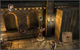 Idziemy w lewy górny róg lokacji i niszczymy leżące tam beczki - Rozdział 3 - Infiltracja zamku Miraza (1) | Opis przejścia - Opowieści z Narnii: Książę Kaspian - poradnik do gry