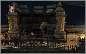 Wychodzimy na górę i idziemy w prawo, aż dochodzimy do dźwigni - Rozdział 3 - Infiltracja zamku Miraza (1) | Opis przejścia - Opowieści z Narnii: Książę Kaspian - poradnik do gry