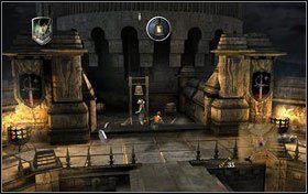 Lecimy kilka metrów na północ, zgodnie ze wskazaniem strzałki - Rozdział 3 - Infiltracja zamku Miraza (1) | Opis przejścia - Opowieści z Narnii: Książę Kaspian - poradnik do gry