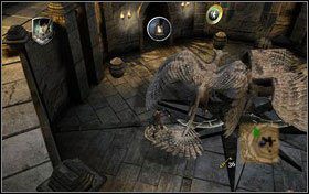 Wchodzimy do sali i biegniemy po schodach do dzwonu - Rozdział 3 - Infiltracja zamku Miraza (1) | Opis przejścia - Opowieści z Narnii: Książę Kaspian - poradnik do gry