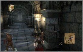 Idziemy głównym korytarzem na północ - Rozdział 3 - Infiltracja zamku Miraza (3) | Opis przejścia - Opowieści z Narnii: Książę Kaspian - poradnik do gry