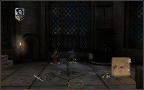 Podnosimy pokrętło i montujemy po lewej stornie mechanizmu - Rozdział 4 - Atak na zamek Miraza (1) | Opis przejścia - Opowieści z Narnii: Książę Kaspian - poradnik do gry