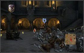 Idziemy pod kolejne drzwi i zamykamy przejście w identyczny sposób - Rozdział 4 - Atak na zamek Miraza (2) | Opis przejścia - Opowieści z Narnii: Książę Kaspian - poradnik do gry