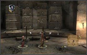 Po wejściu do komnaty po lewej stronie znajdujemy kolejną skrzynię ze skarbem - Rozdział 5 - Kopiec Aslana (1) | Opis przejścia - Opowieści z Narnii: Książę Kaspian - poradnik do gry