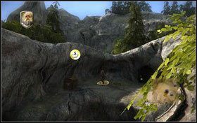 13 - w zatoczce za stertą gałęzi - Rozdział 2 | Skarby | Opowieści z Narnii Książę Kaspian - Opowieści z Narnii: Książę Kaspian - poradnik do gry