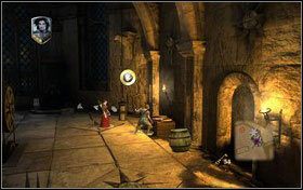 1 - na początku etapu na półce skalnej - Rozdział 4 | Skarby | Opowieści z Narnii Książę Kaspian - Opowieści z Narnii: Książę Kaspian - poradnik do gry