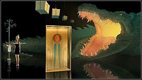 Wróć do sali balowej (piętro 73) i z prawego brzegu baru zabierz sokowirówkę - Rozdział 5 - Liz | Opis przejścia The Next Big Thing - The Next Big Thing - poradnik do gry