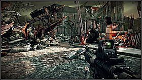 Zbiegnij po schodach i zeskocz na dół - Rozkaz ewakuacji (1) | Opis przejścia Killzone 3 - Killzone 3 - poradnik do gry