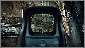 Bitwę można wygrać na wiele sposobów, ale najłatwiej udać się najpierw na lewą część placu - za sprzymierzony wóz opancerzony - Rozkaz ewakuacji (1) | Opis przejścia Killzone 3 - Killzone 3 - poradnik do gry