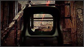 Kiedy Twoi kompani dotrą do odcinka drogi, nad którym stoisz rusz dalej (przez kolejne drzwi) - Ewakuacja z Pyrrus (1) | Opis przejścia Killzone 3 - Killzone 3 - poradnik do gry