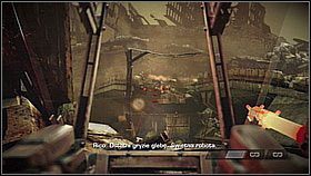 Ostatni z czołgów pojawi się na moście w oddali - Ewakuacja z Pyrrus (2) | Opis przejścia Killzone 3 - Killzone 3 - poradnik do gry