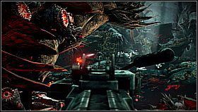 Po ubiciu dwóch robotów i przeciwników zabierz amunicję, przeładuj broń i ruszaj dalej - Pół roku później (1) | Opis przejścia Killzone 3 - Killzone 3 - poradnik do gry