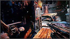 Zanim poszybujesz na platformę w dole zabij dwóch wrogów - Mroźne wtargnięcie (3) | Opis przejścia Killzone 3 - Killzone 3 - poradnik do gry