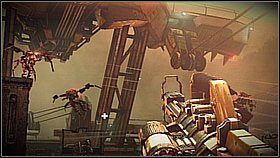 Jeśli czujesz się w bohaterskim nastroju to chwyć za CKM i rozwal oddziały powietrzne wroga - Skrót przez złomowisko (2) | Opis przejścia Killzone 3 - Killzone 3 - poradnik do gry