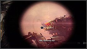 Po komunikacie, że przeciwnik wycelował z bunkry wybiegnij z nich w stronę transformatorów - Dzień sądu (1) | Opis przejścia Killzone 3 - Killzone 3 - poradnik do gry