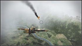 Pamiętaj również, że zawsze możesz włączyć zbliżenie celownika [1] (klawisz R), co ułatwi ci celowanie - Misja 1 - Phoney War | Opis przejścia | Heroes Over Europe - Heroes Over Europe - poradnik do gry